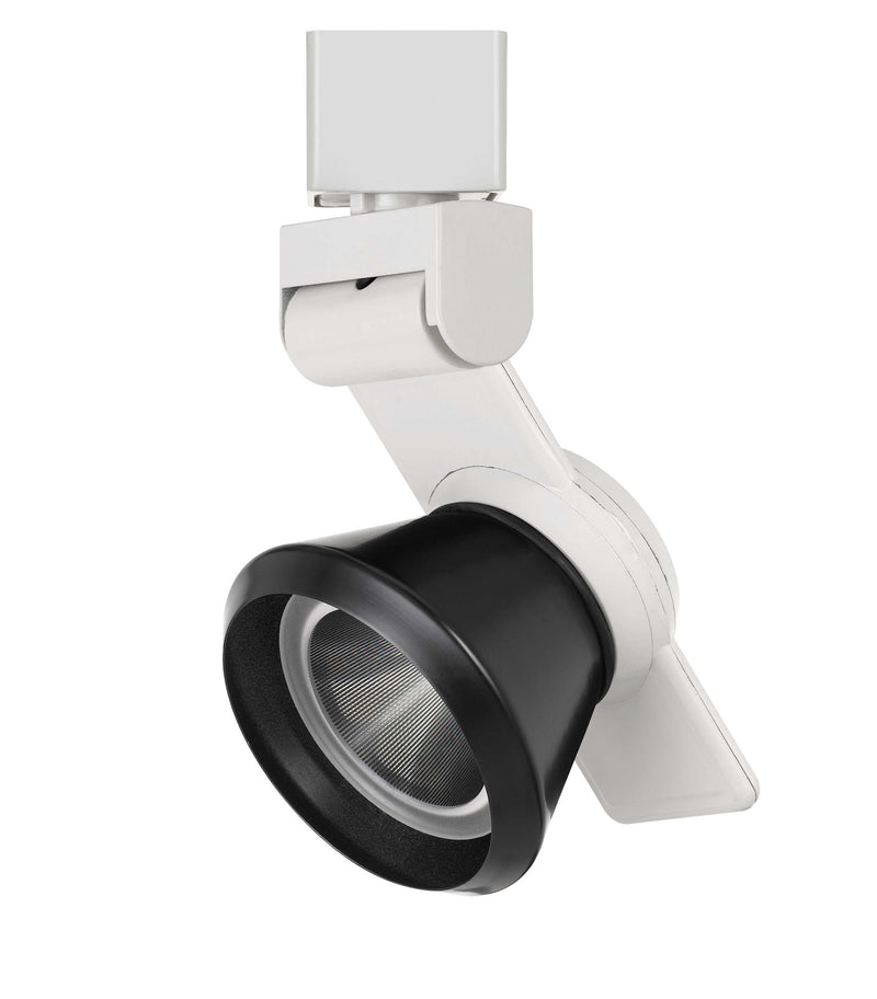 6" Height Metal Track Head - White & Black