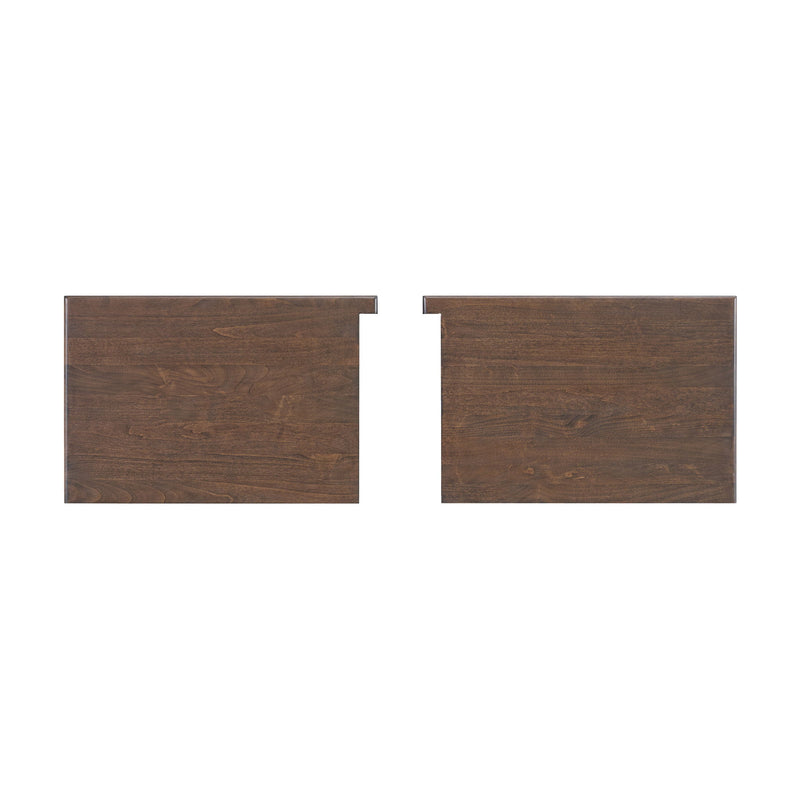 McKenzie - Bookcase Piers (Set of 2) - Java