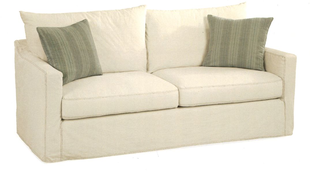 Sofa Four Seasons Jordan Slipcovered Sofa With High Resiliency Foam Cushions
