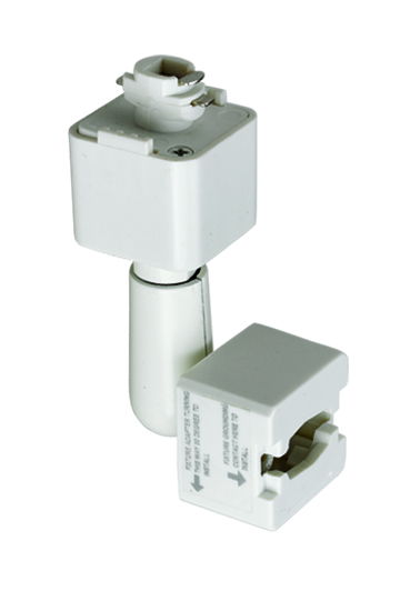 4.2" Height Ceiling Adapter - White
