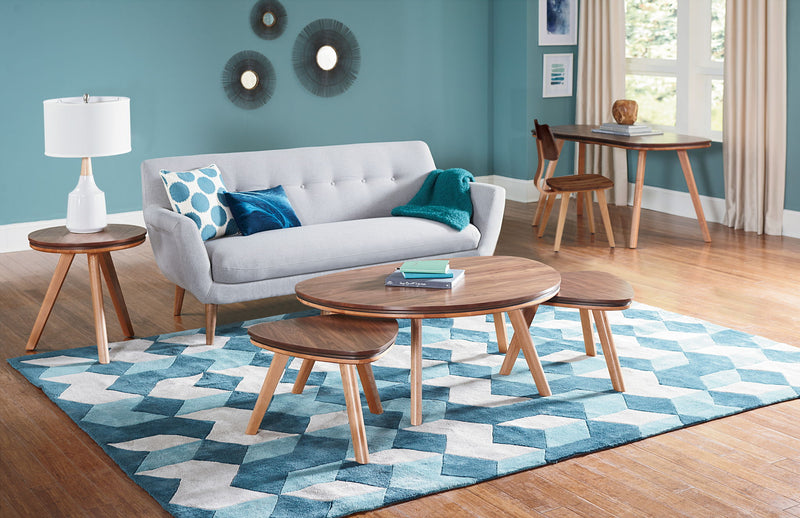 Addi - Round Side Table - Natural