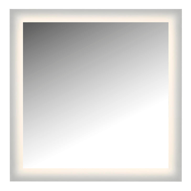 36" x 36" LED Wall Glow Mirror With Diffuser