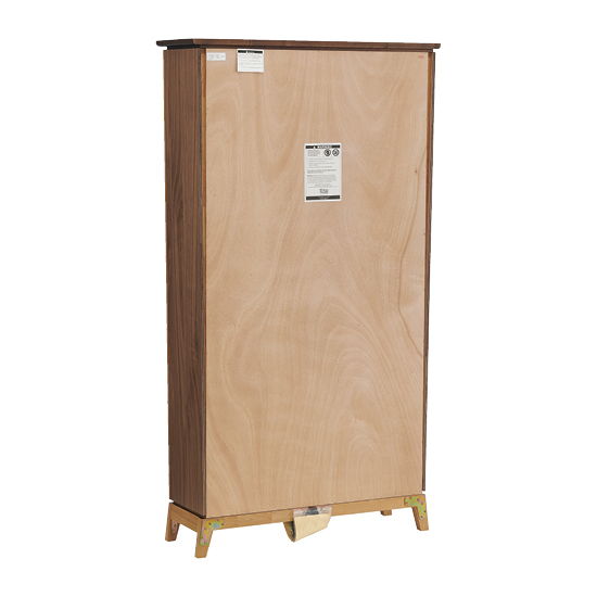 Addison - 72" H Bookcase With Doors - Natural