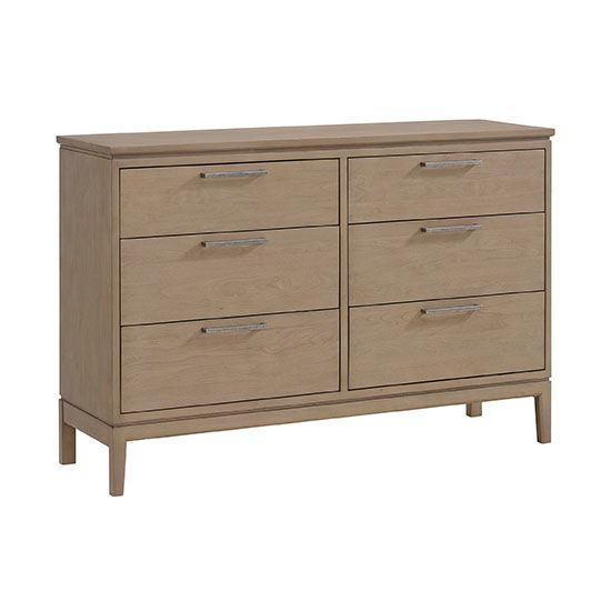 Bailey - 60"W Low Dresser - Almond
