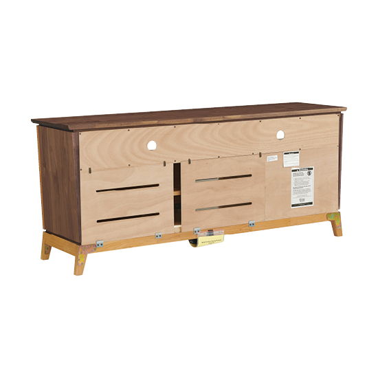 Addison - 64" W Sound Bar Media Console - Natural