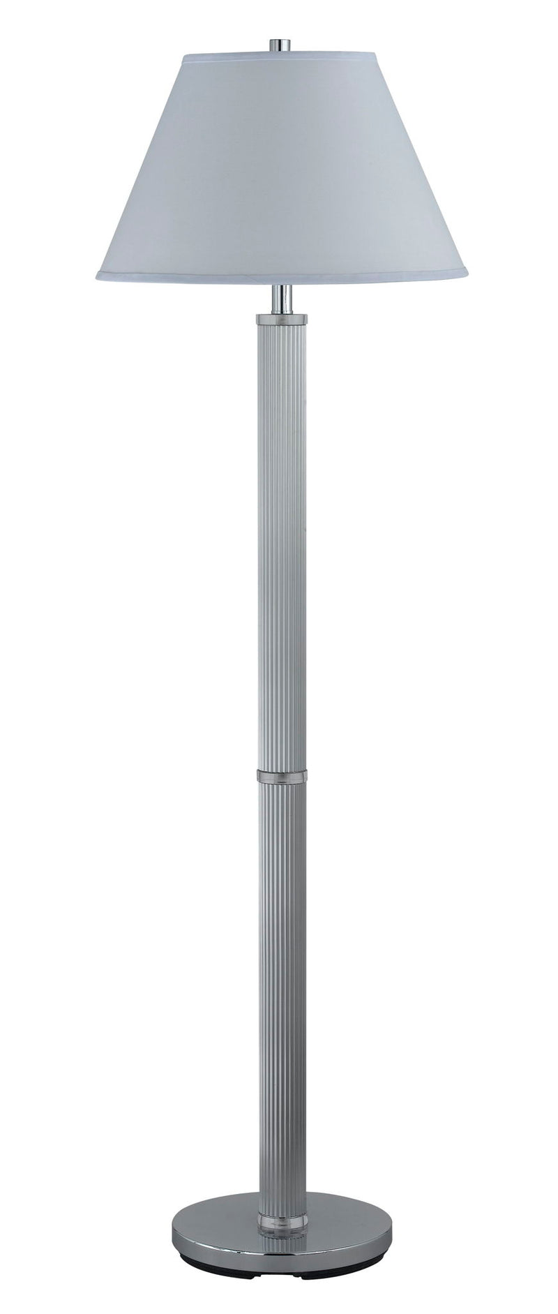 Hotel - 60" Height Metal Floor Lamp - Chrome