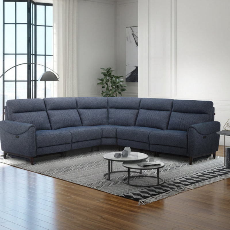 Blue Sectional by Warehouse M