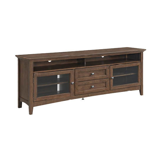 McKenzie - 74'' W Sound Bar Media Console - Java