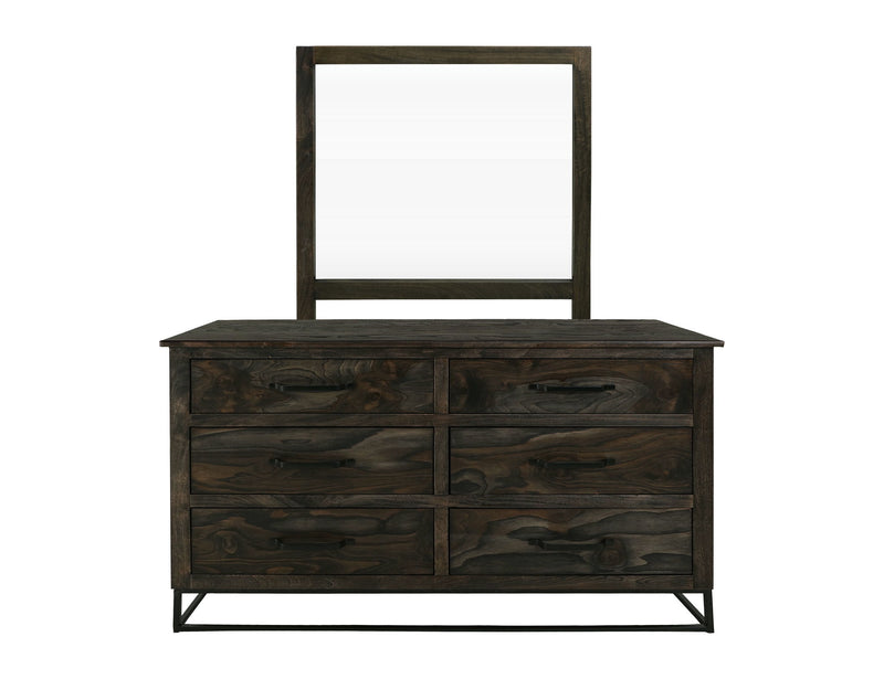 Teak - Mirror - Oil Black