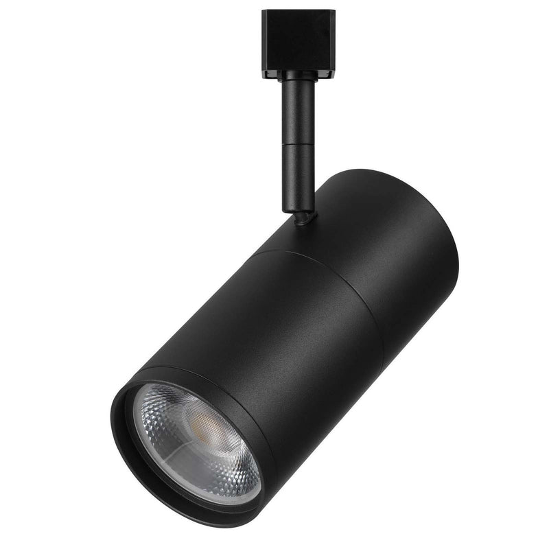 Ht Track - 9.375" Height Metal LED Track Head - Black