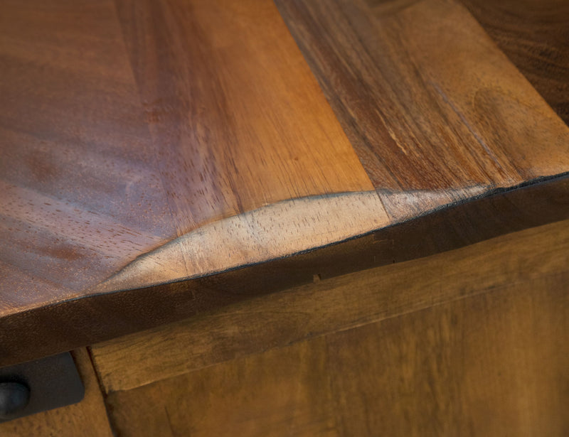 Parota - Nightstand - Cinnamon Brown