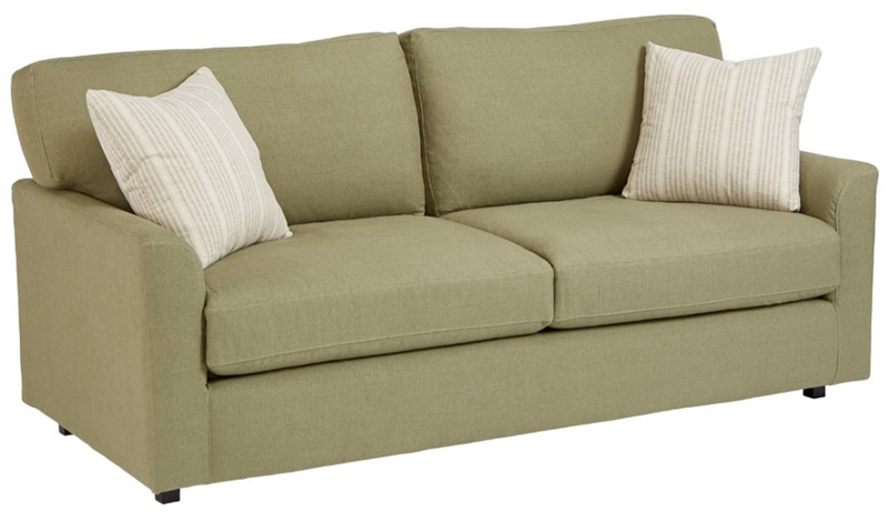 Sofa Four Seasons Winston Customizable 2-Seat Slipcovered Sofa