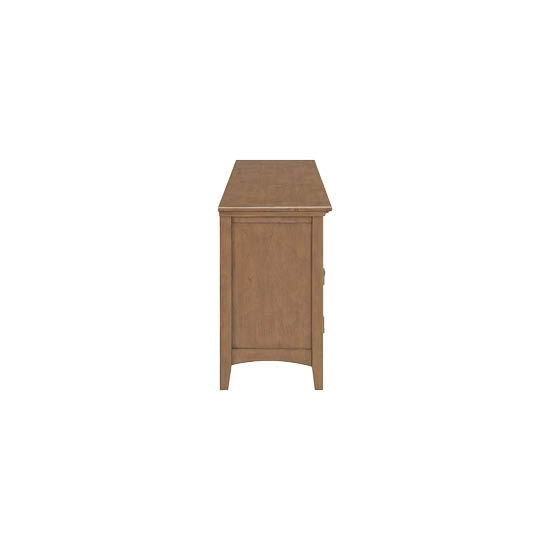 McKenzie - 74'' W Sound Bar Media Console - Pecan