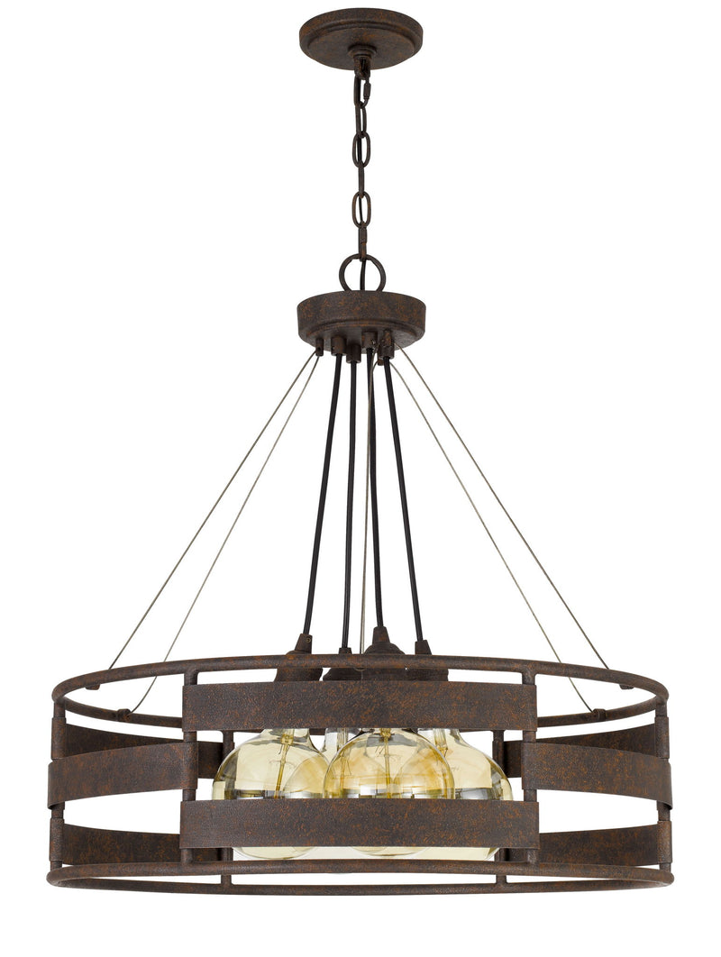 Rochefort - Chandelier - Rust