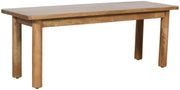 Nan Jofran Bodhi Casual Dining Bench In Golden Brown Wood Finish by Jofran Inc.