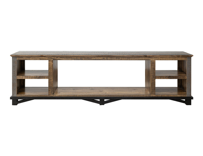 Loft - Electric Fireplace - Two Tone Gray / Brown