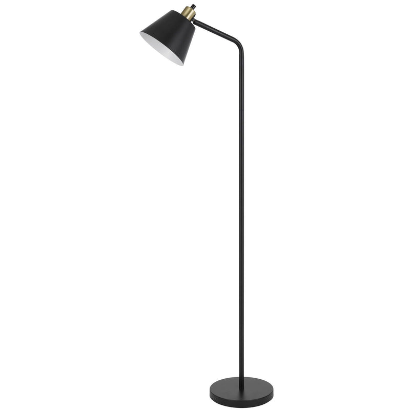 Brassline - 58" Height Metal Floor Lamp - Matte Black