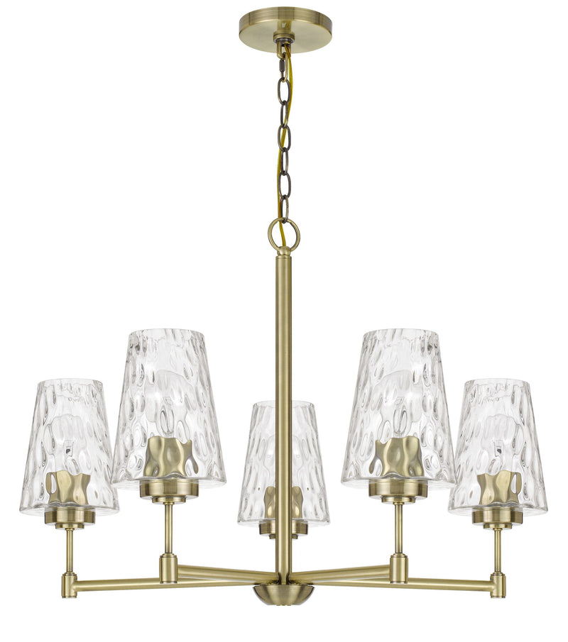 Crestwood - Chandelier - Antique Brass