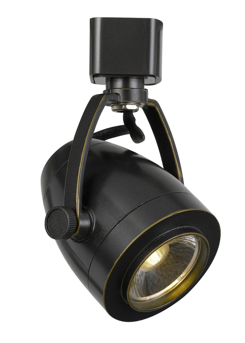 5" Height Metal Track Head - Dark Bronze - Metal