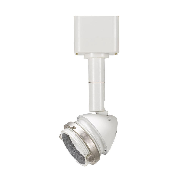 2.62" Height Serpentine Track Head Without Shade - White