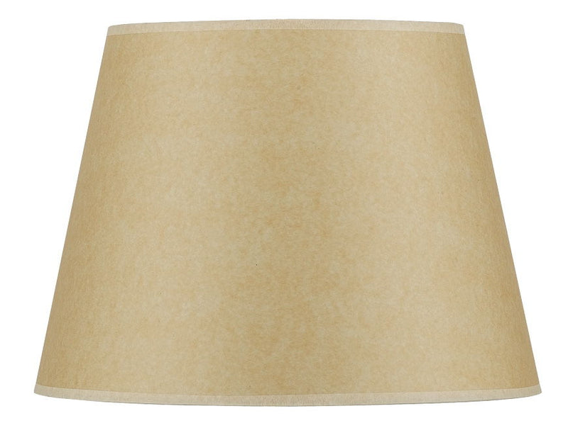 Coolie - 9.5" Height Round Hardback Fabric Shade - Beige