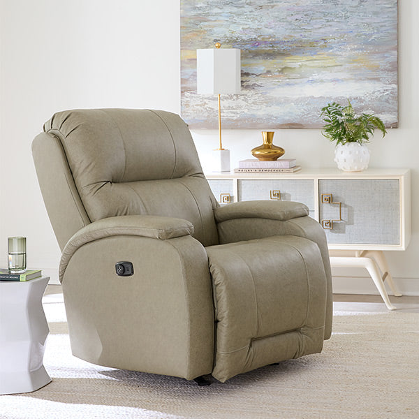 Maverly Cozzia Heated & Massaging Leather Lift Recliner