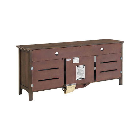 McKenzie - 64'' W Sound Bar Media Console - Java