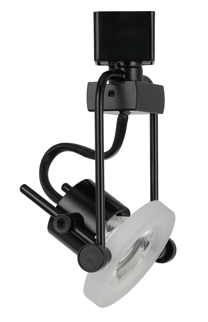 6.5" Height Metal LED Track - Black