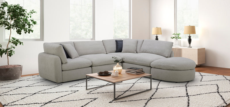 Aria Dove Modular Sectional