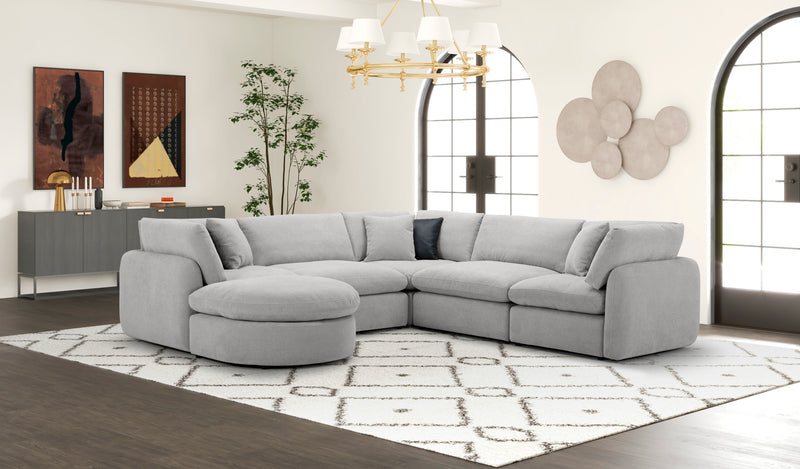 Aria Dove Modular Sectional