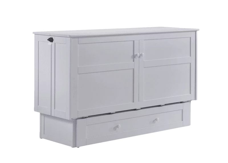 Night & Day Clover Queen Murphy Cabinet Bed with Mattress