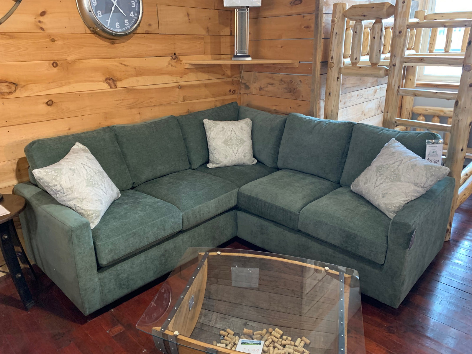 Tailored Four Seasons slipcover sofa
