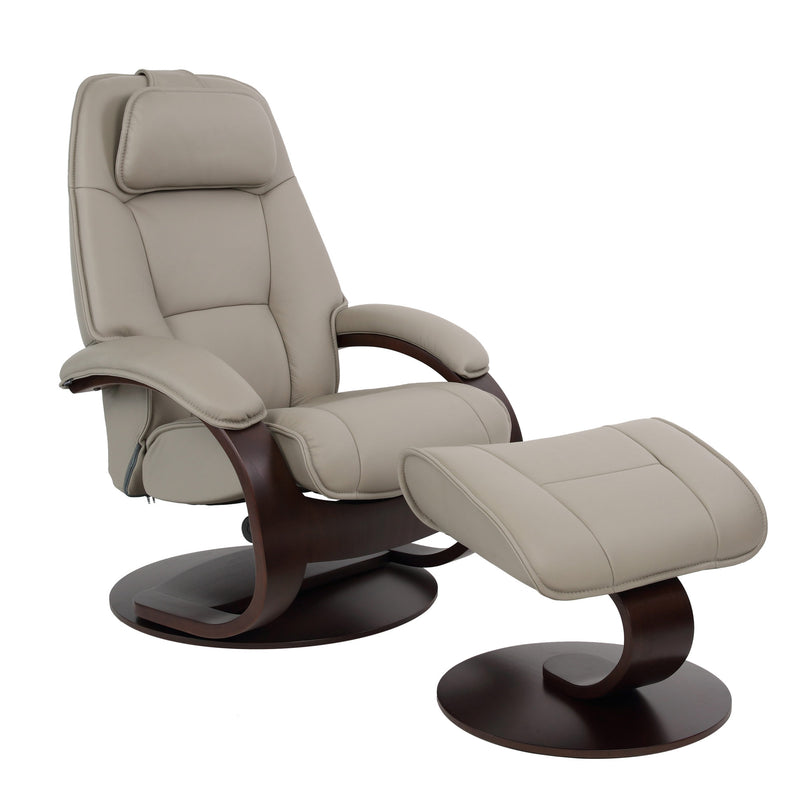 Fjords Admiral C Small Recliner & Footstool