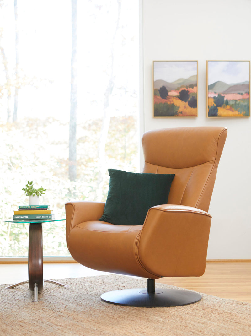Fjords Oskar Swing Relaxer Zero Gravity Motorized Recliner Chair