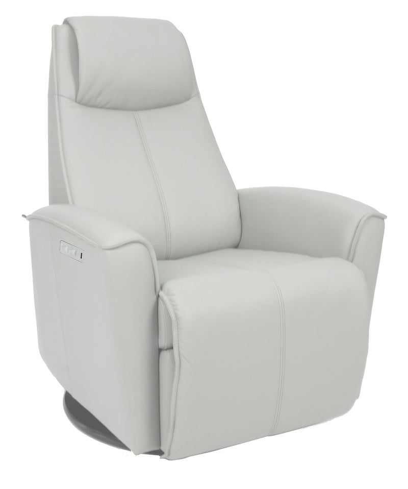 Fjords Urban Large Leather Swing Relaxer Recliner