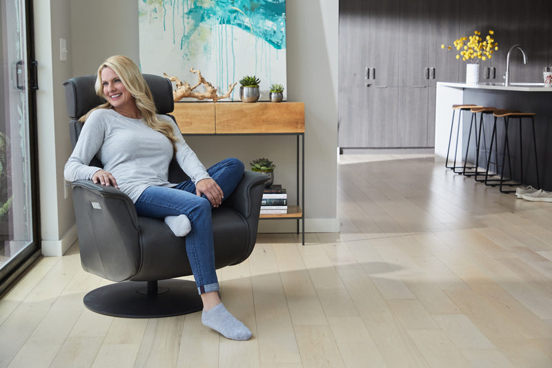 Fjords Bo Swing Relaxer Zero Gravity Motorized Recliner Chair