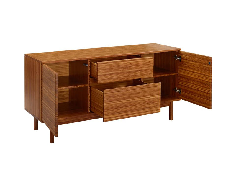 Greenington Erikka Console in Amber Finish Solid Bamboo Sideboard