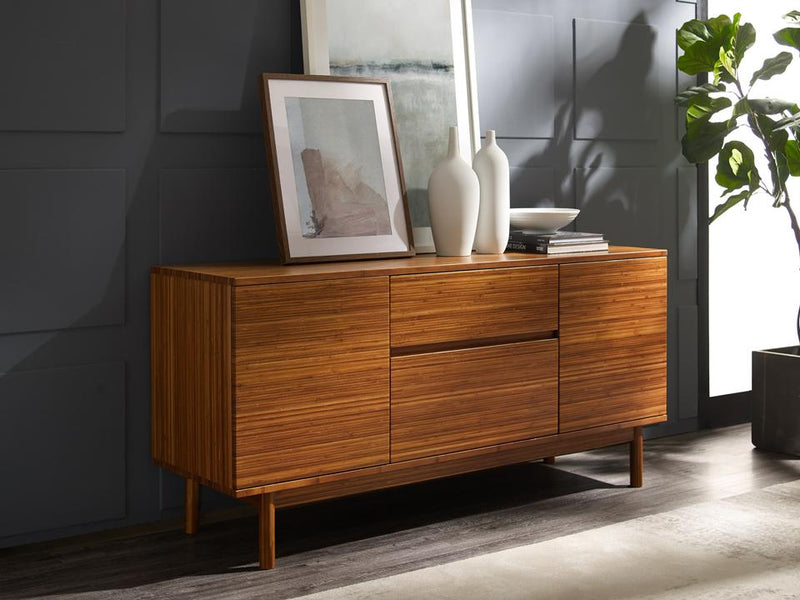 Greenington Erikka Console in Amber Finish Solid Bamboo Sideboard
