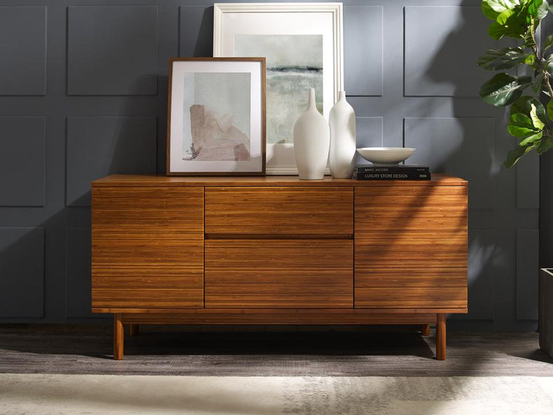 Greenington Erikka Console in Amber Finish Solid Bamboo Sideboard