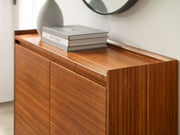 Greenington Mira Console in Amber Finish Solid Bamboo Sideboard