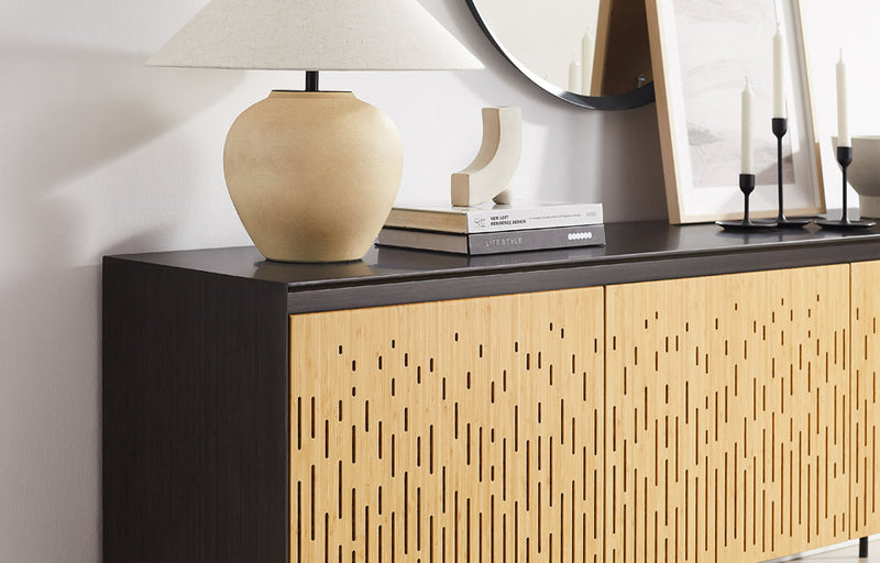 Greenington Hanna Console Solid Bamboo Sideboard