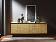 Greenington Hanna Console in Wheat Finish Solid Bamboo Sideboard