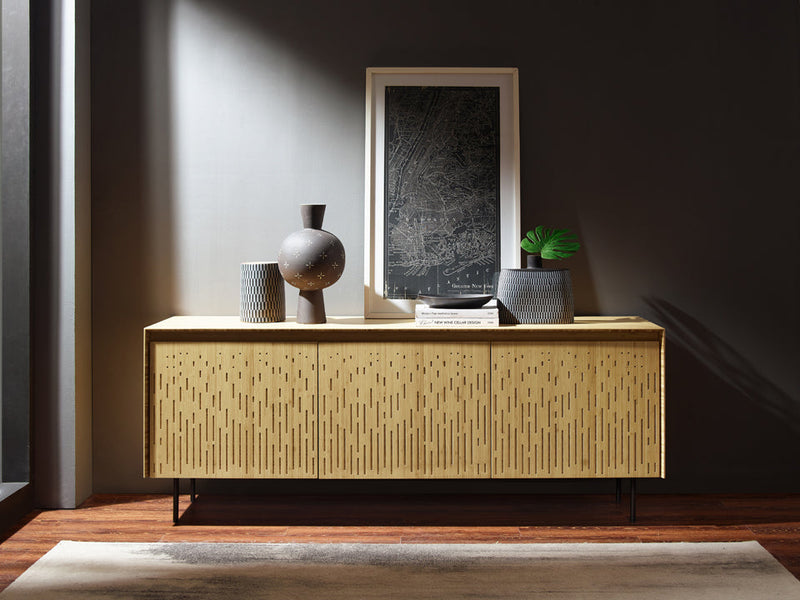 Greenington Hanna Console in Wheat Finish Solid Bamboo Sideboard