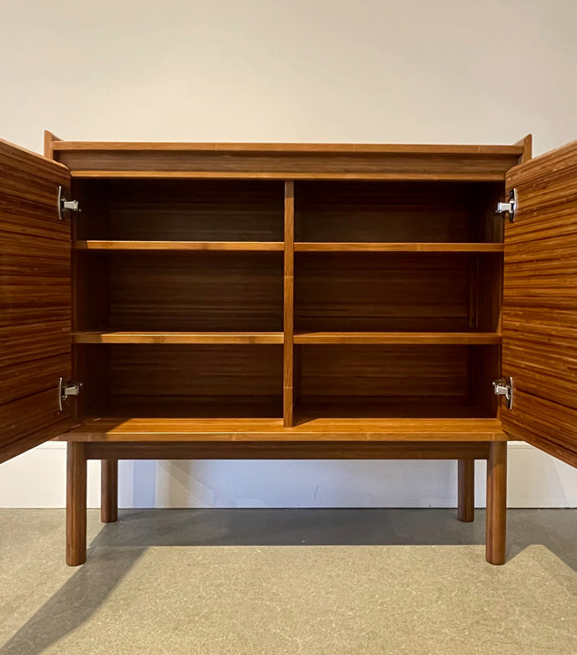 Greenington Mira Console in Amber Finish Solid Bamboo Sideboard