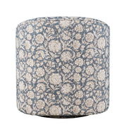 Jofran Lottie Swivel Chair Floral Upholstered Accent Chair