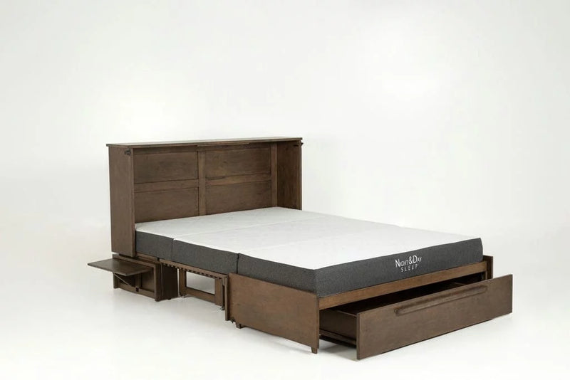 Night & Day Furniture Louvre Queen Murphy Cabinet Bed
