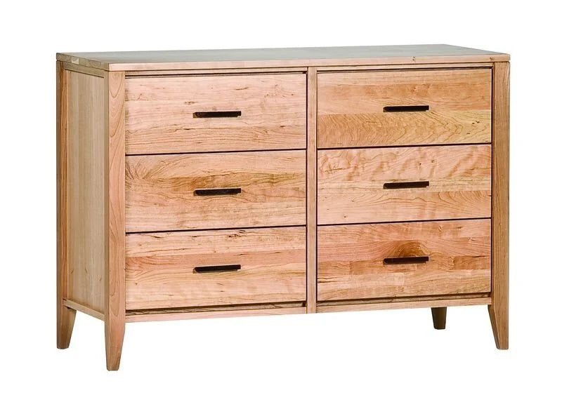 Woodforms Luna Small 6-Drawer Cherry Dresser