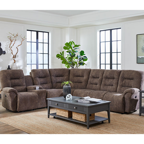 Unity Reclining Sectional Sofa by Best Home Furnishings