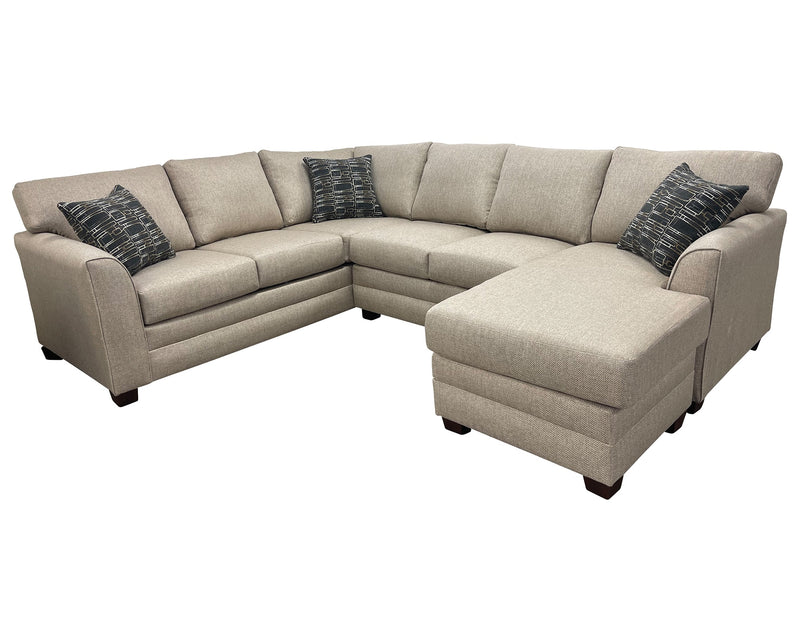 Madison 3 Piece Sectional with Chaise by Luke Home