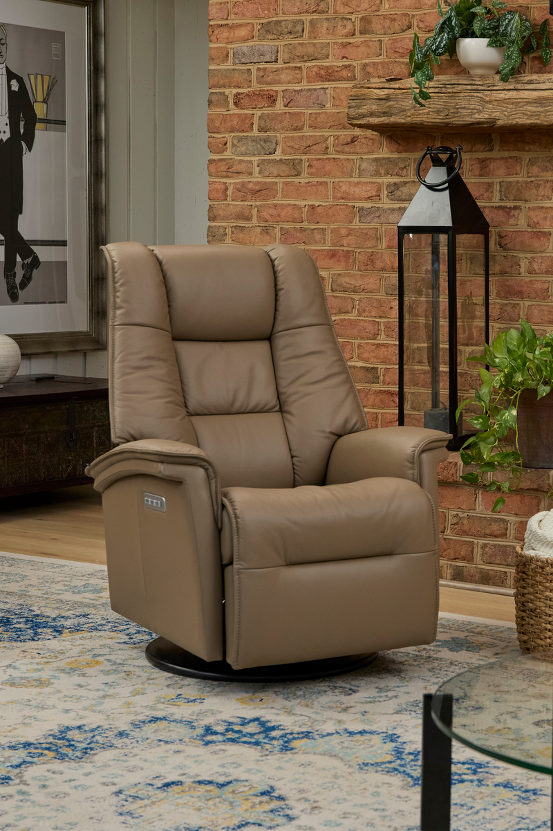 Fjords Paris Swing Relaxer Zero Gravity Motorized Recliner Chair